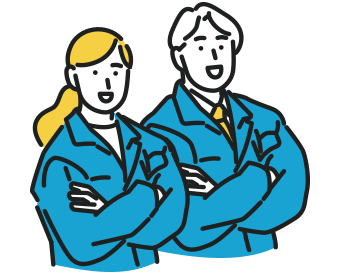 男女問わず、女性社員も大活躍中！